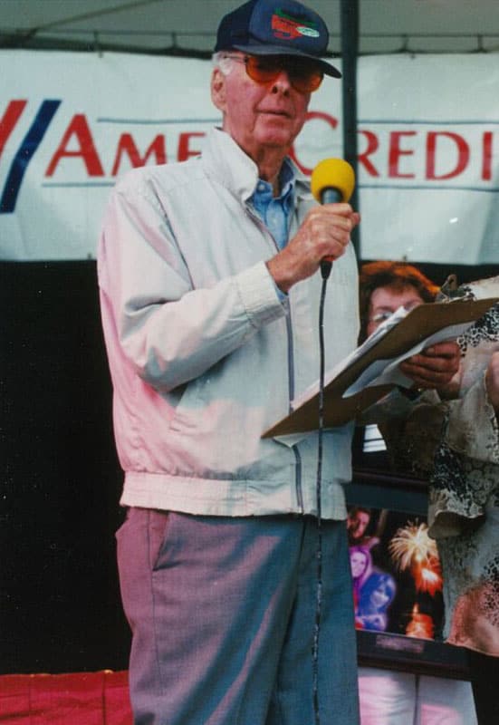 Portrait of Fred Anderson on the Musicfest Stage